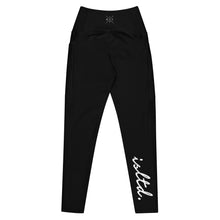 Load image into Gallery viewer, isltd. Leggings with pockets Black