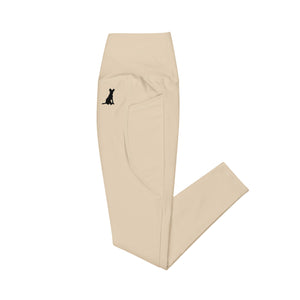 isltd. Leggings with pockets Champagne