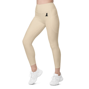 isltd. Leggings with pockets Champagne